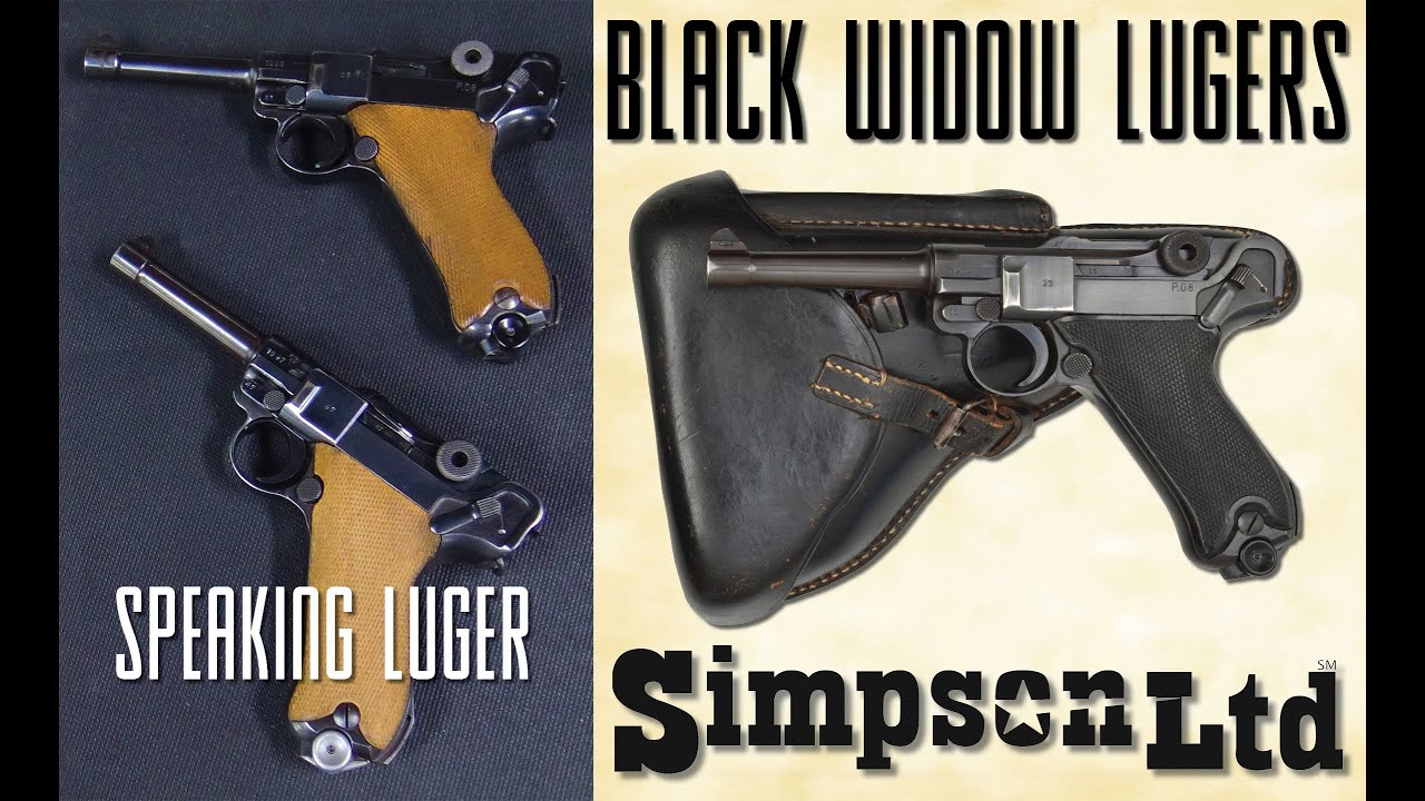 Black Widow Lugers 