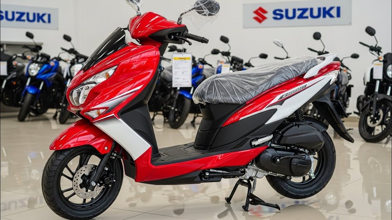 New 2026 Suzuki Burgman Street 150 FULL Review! Sporty Look + Power Upgrade