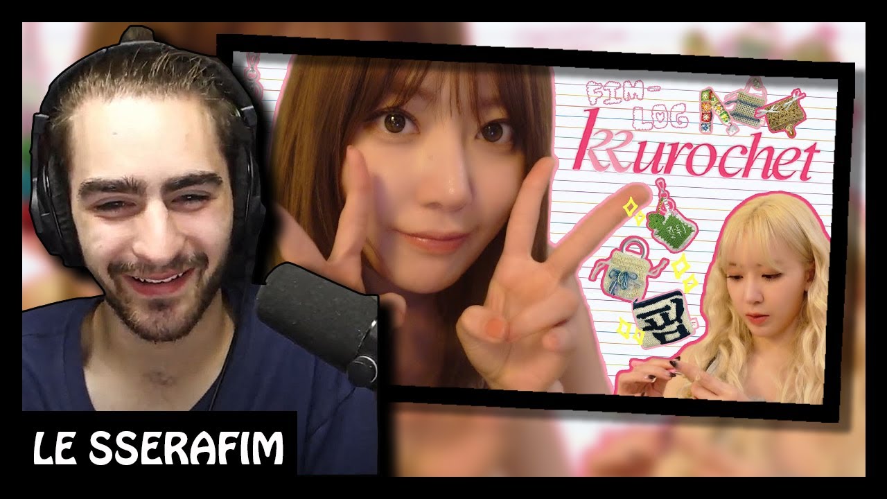 Reacting to Le Sserafim Sakura Fim-Log #7 Kkurochet