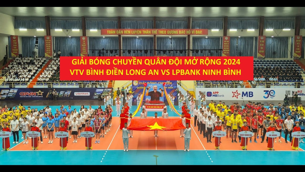 🔴TRỰC TIẾP : VTV Bình Điền LA vs LPBank Ninh Bình - Giải Bóng chuyền Quân đội 2024 | Quán thể thao
