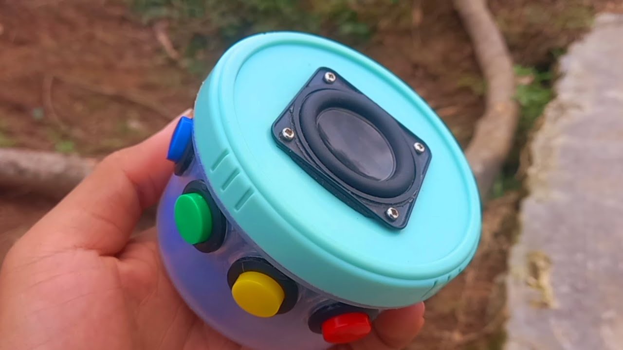 DIY Bluetooth speaker from a small jar