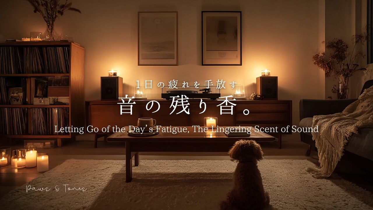 【夜のリセットBGM】1日の疲れを手放す、音の残り香。| The Fading Scent of Sound ✨