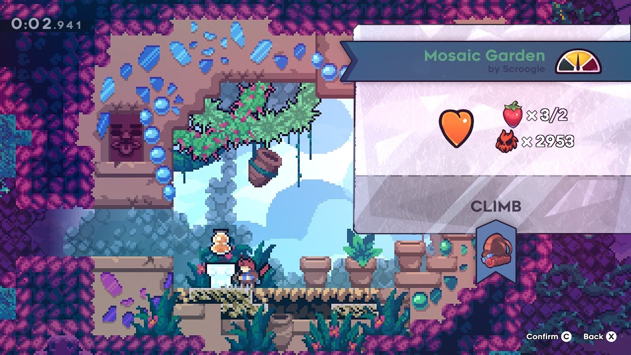 Mosaic Garden Deathless💀 Full Clear🍓 (silver strawberry)