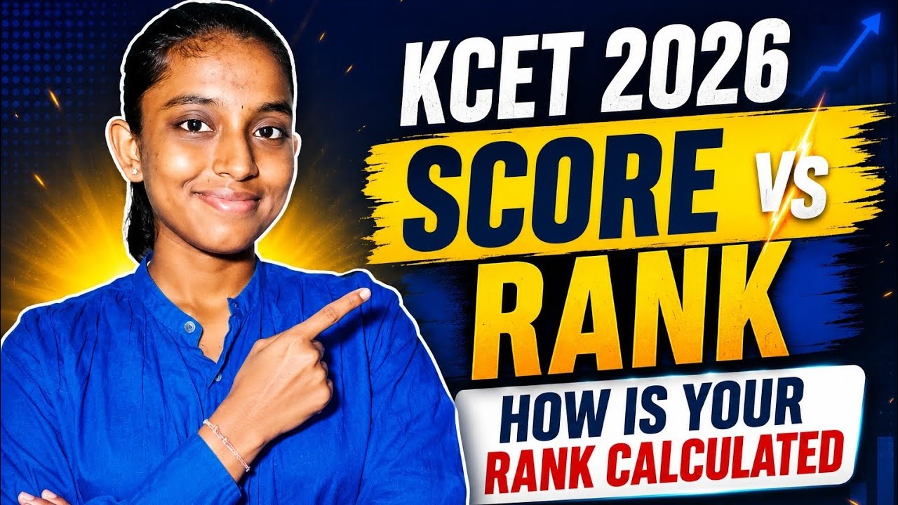 Kcet 2026 Score vs rank| How is your rank calculated?? #2ndpuc #kcet #engineering #rank