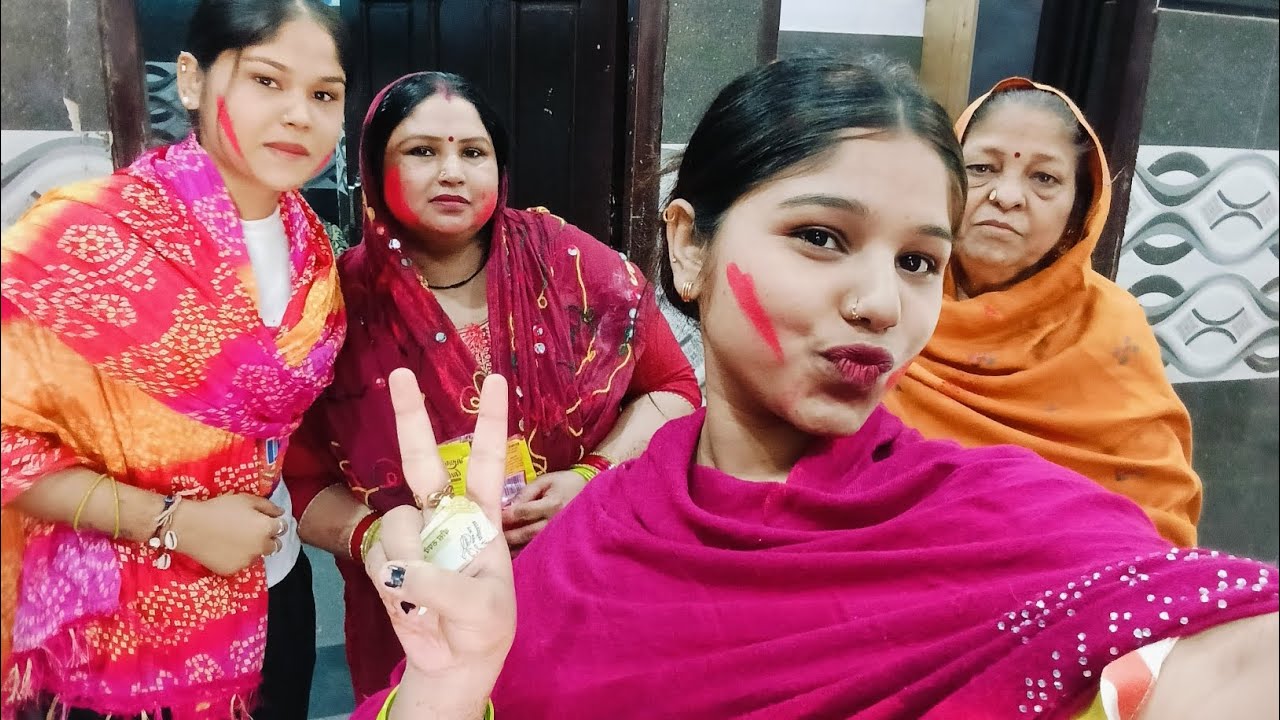 Happy holi all of youu❤️💜💛holi vlogll✌🏻
