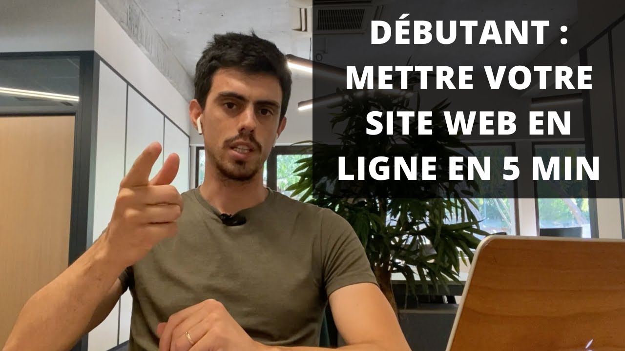 Comment mettre votre site web en ligne en 5 min... sans gal&egrave;re technique ? [H&eacute;bergement GRATUIT]