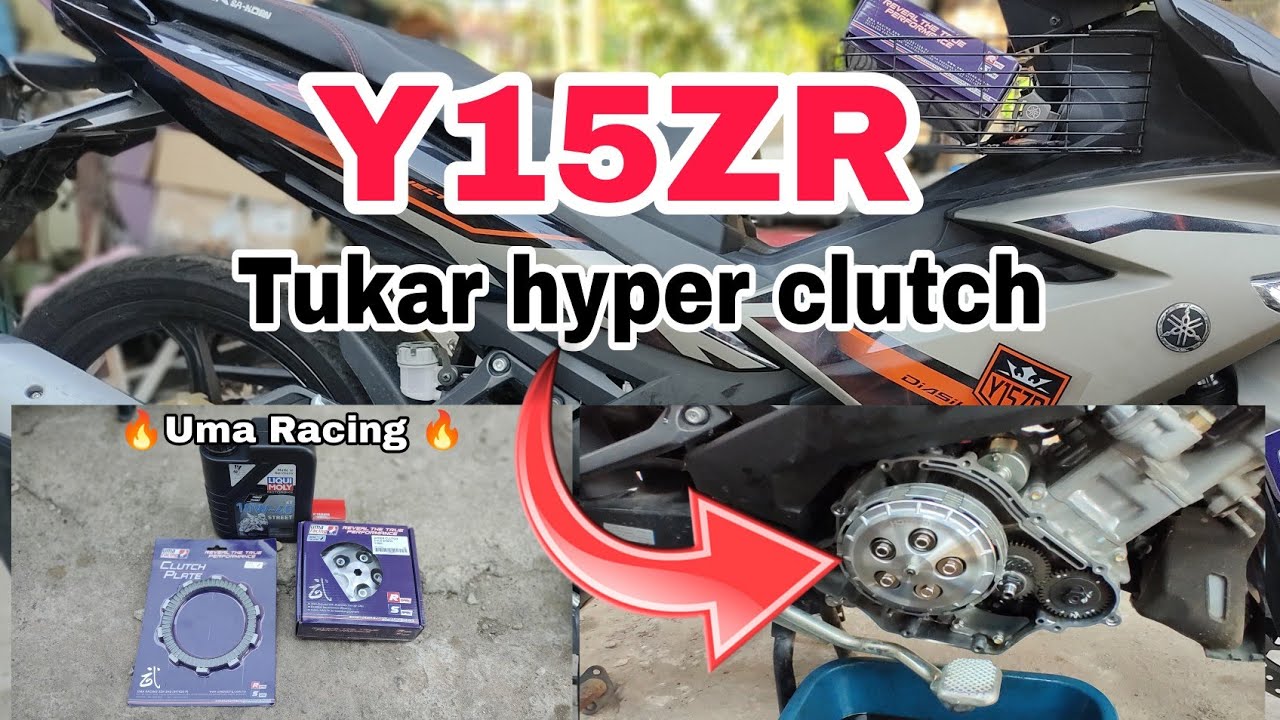 Best Ke Pakai Hyper Clutch Uma Racing ni??| Hyper Clutch Y15ZR