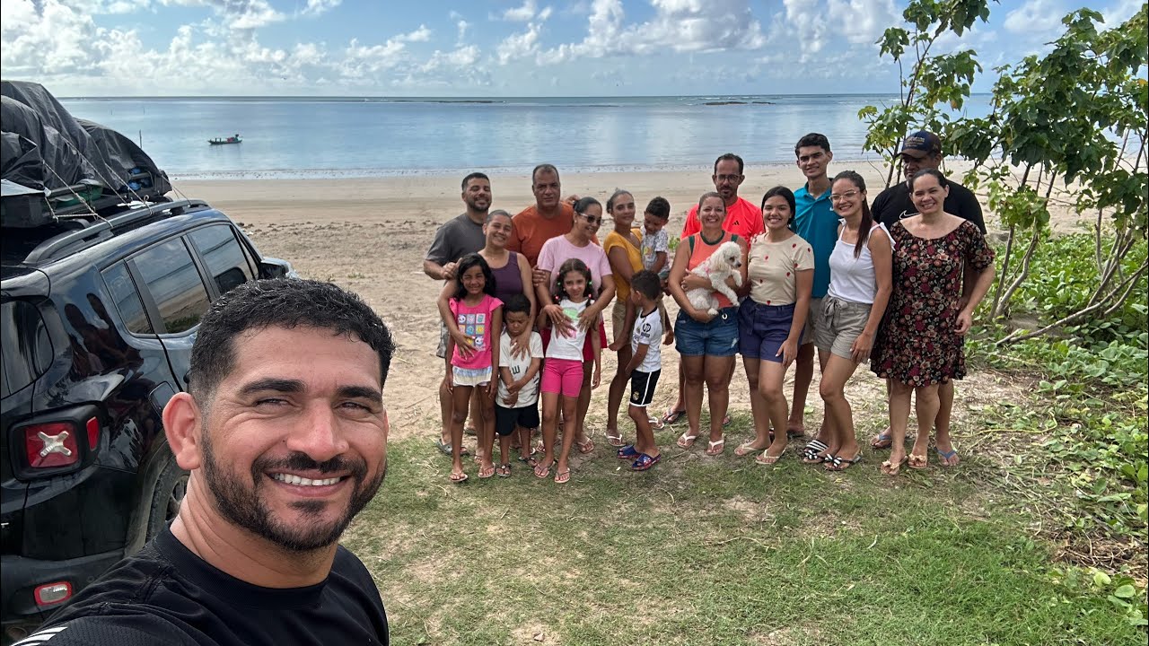Acampamento com amigos em São Miguel dos milagres 