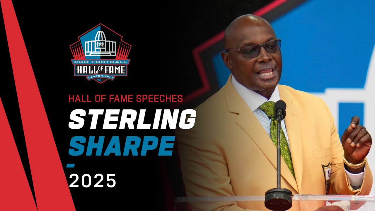 Sterling Sharpe's FULL Hall of Fame speech