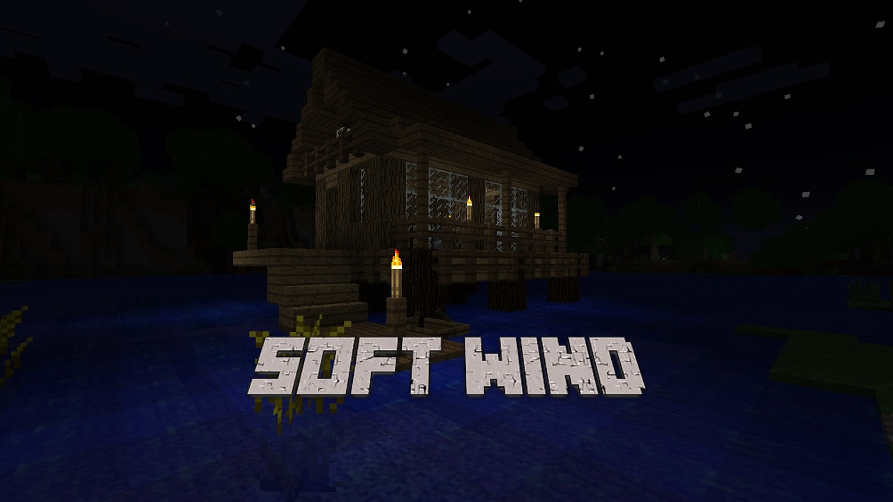 Minecraft (Soft Wind) cozy gameplay and relaxing