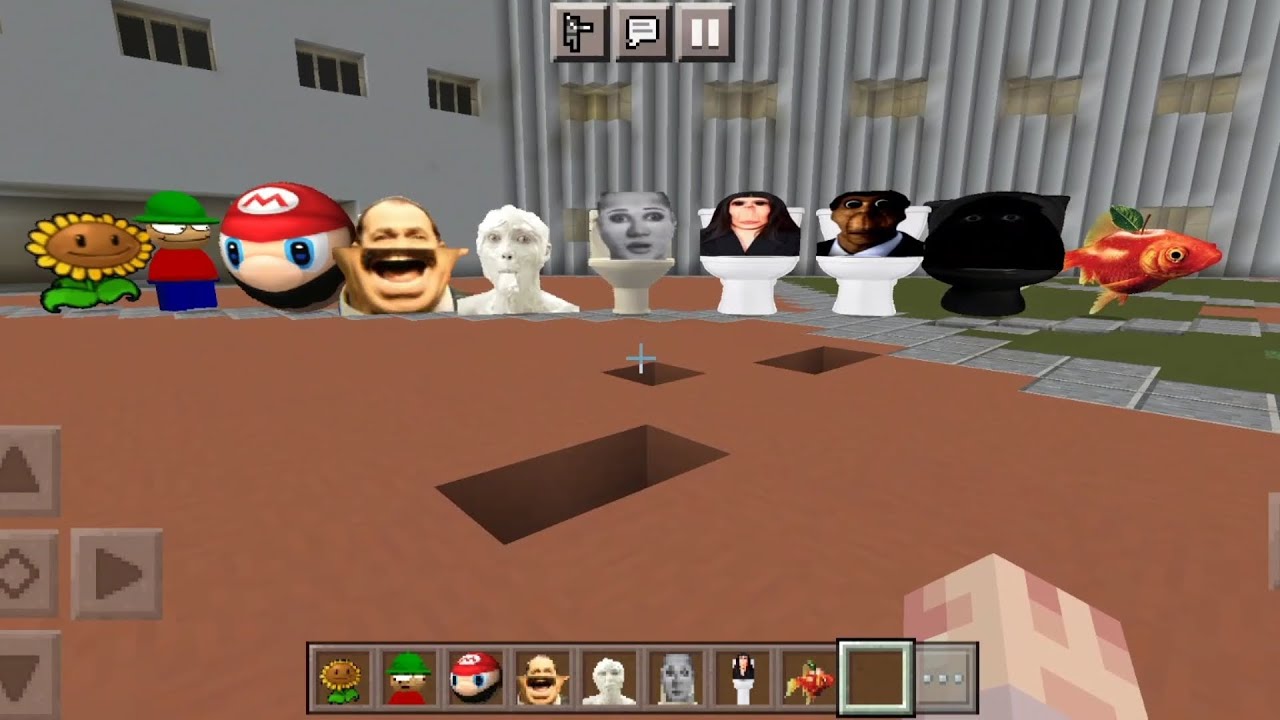 Custom Nextbots Gmod Part8 Mod in Minecraft PE | #minecraftmods