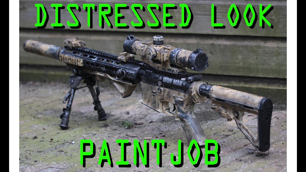 Distressed look paintjob