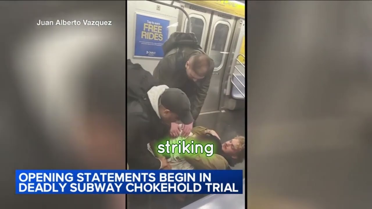 Daniel Penny, Marine veteran charged in the May 2023 subway chokehold death of Jordan Neely 11/1/24