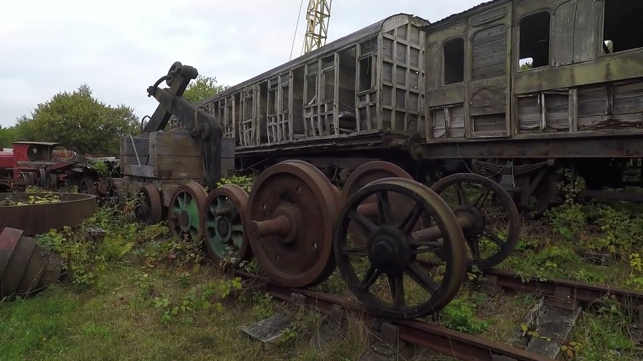 Train Graveyard, Tanfield Railway, gateshead