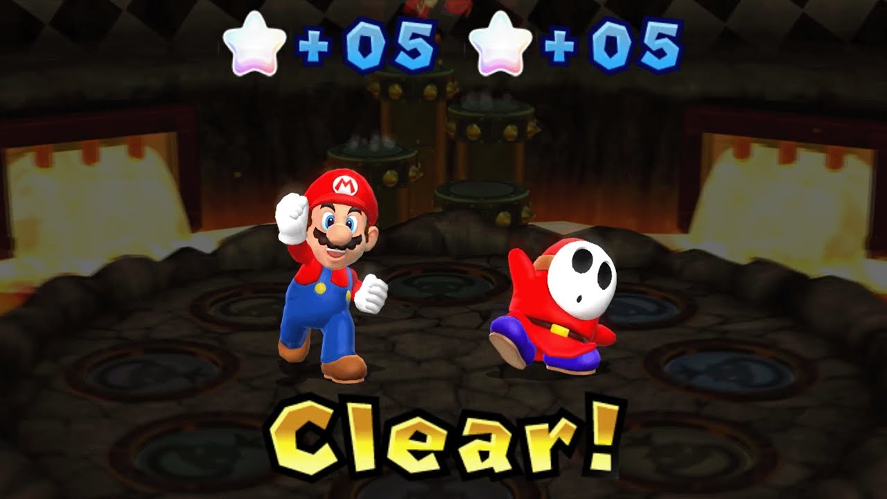Mario Party 9 - Mario vs Luigi vs Shy Guy vs Magikoopa - Blooper Beach (Master Difficulty)