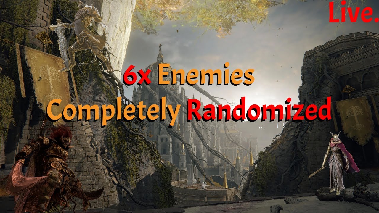 Elden Ring 6x Bosses and Enemies but They are Completely Randomized