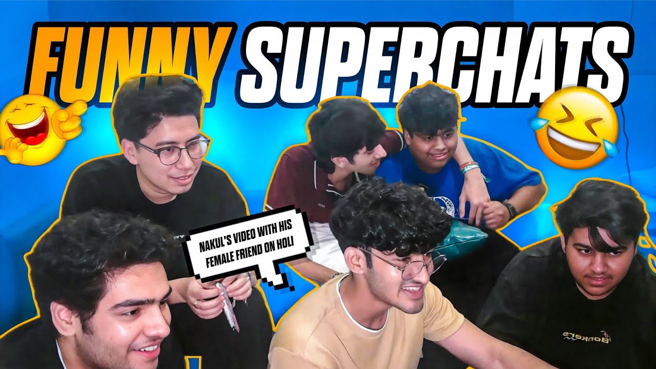 Subscribers Trolled iQOOSouL Boys With Funny Superchats 😂