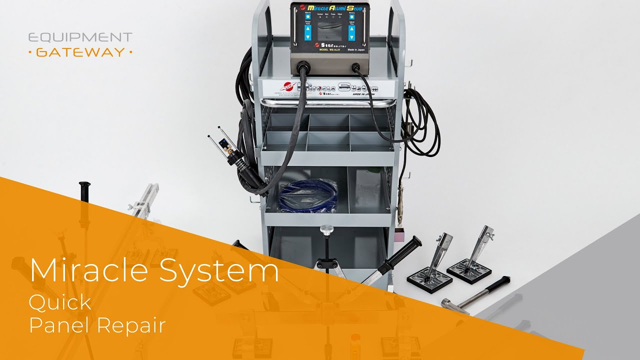 Auto Body Panel Repair Simplified with Miracle System