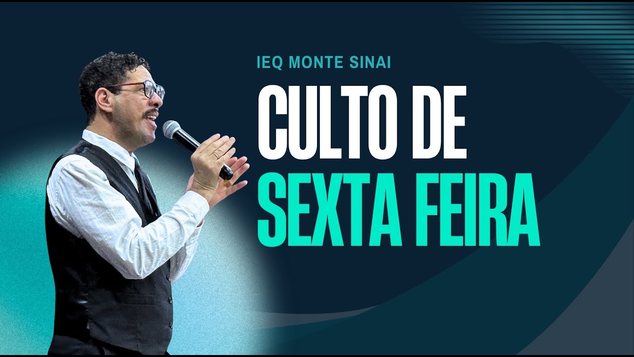🙌 CULTO DE SEXTA DIA 20/02/2026 ANO DE VIDA ABUNDANTE- I.E.Q TEMPLO MONTE SINAI 🙌
📍 Rua México, 9
