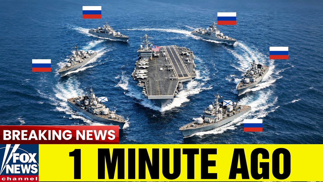 Five Russian Warships Closed In on a U.S. Aircraft Carrier — Seconds Later, Everything Changed