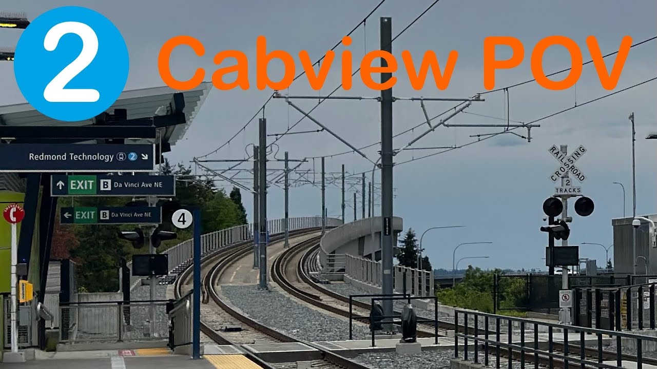 2 Line Full Westbound Cab View