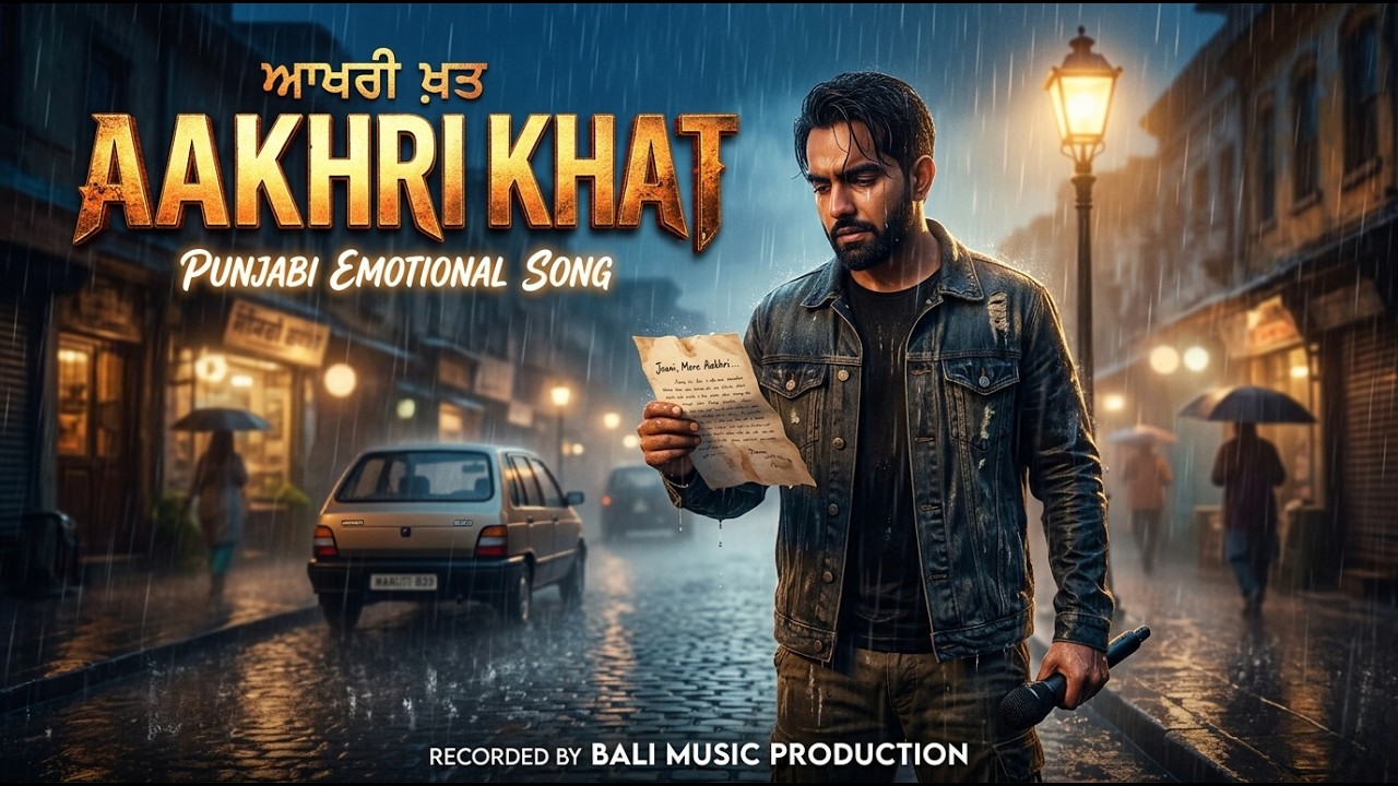 AAKHRI KHAT (Official Music Video) | Heart Touching Sad Love Song 2026 💔