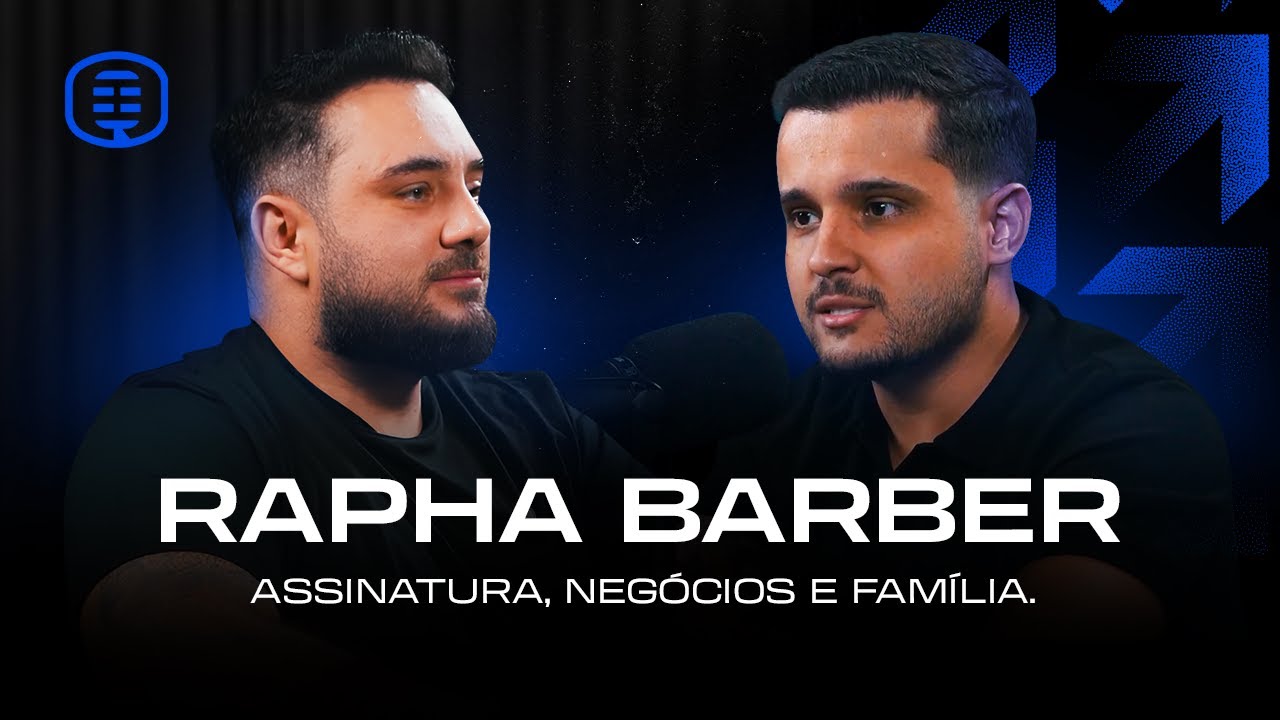RAPHA BARBER: O PRIMEIRO GRANDE NOME A ADOTAR A BARBEARIA POR ASSINATURA | feat. LINCOHN AGNER