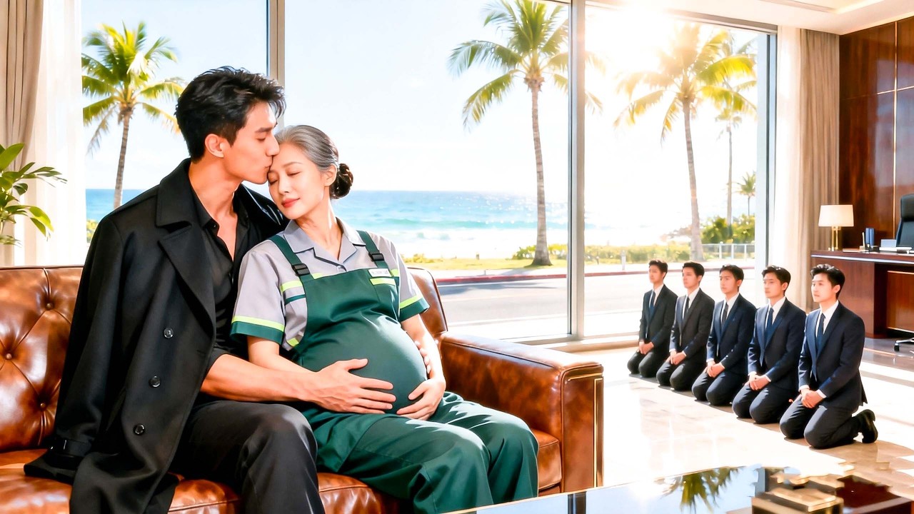 Chaste 20-year CEO—falls for a 40yo cleaner at first sight; one night, twins conceived