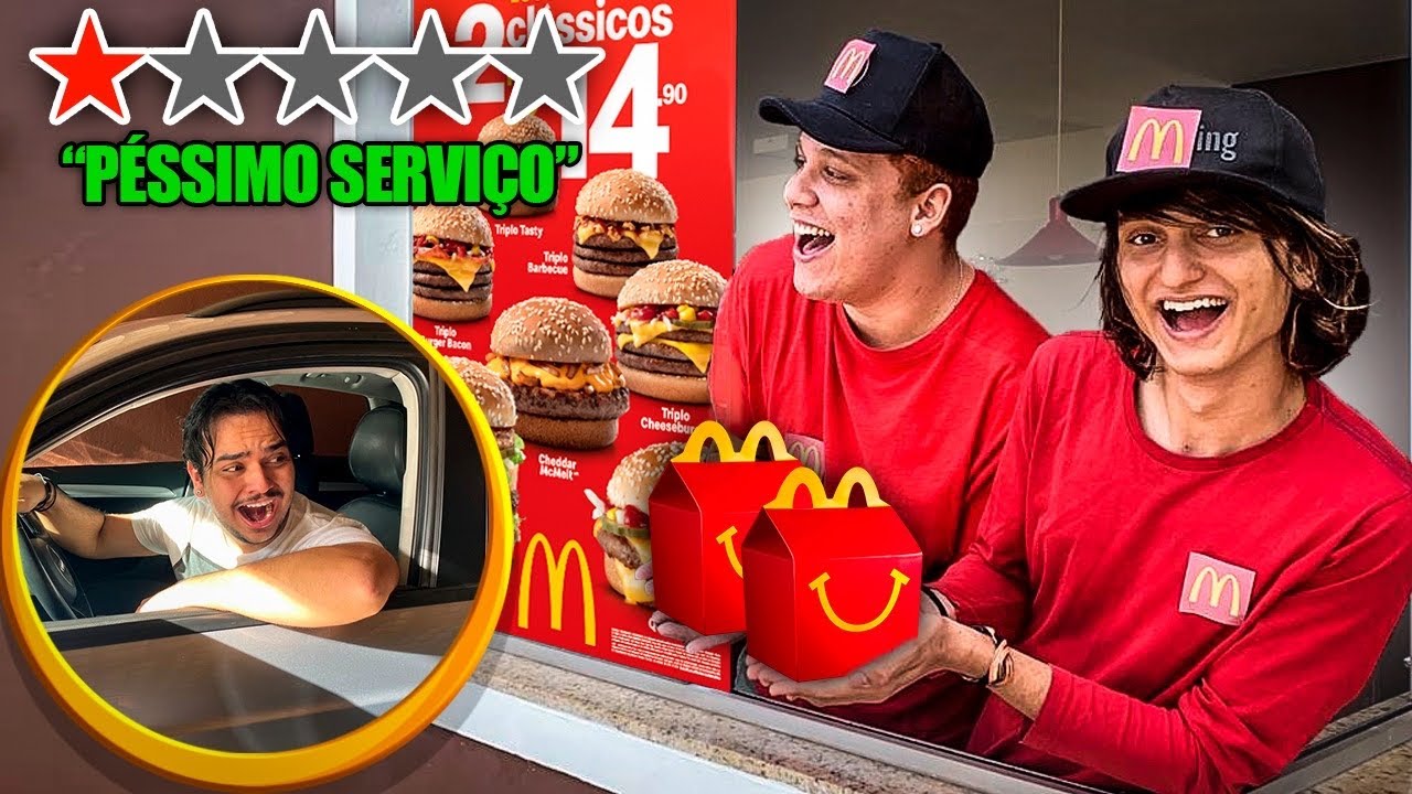 TRANSFORMEI MINHA CASA EM UM MCDONALDS!!