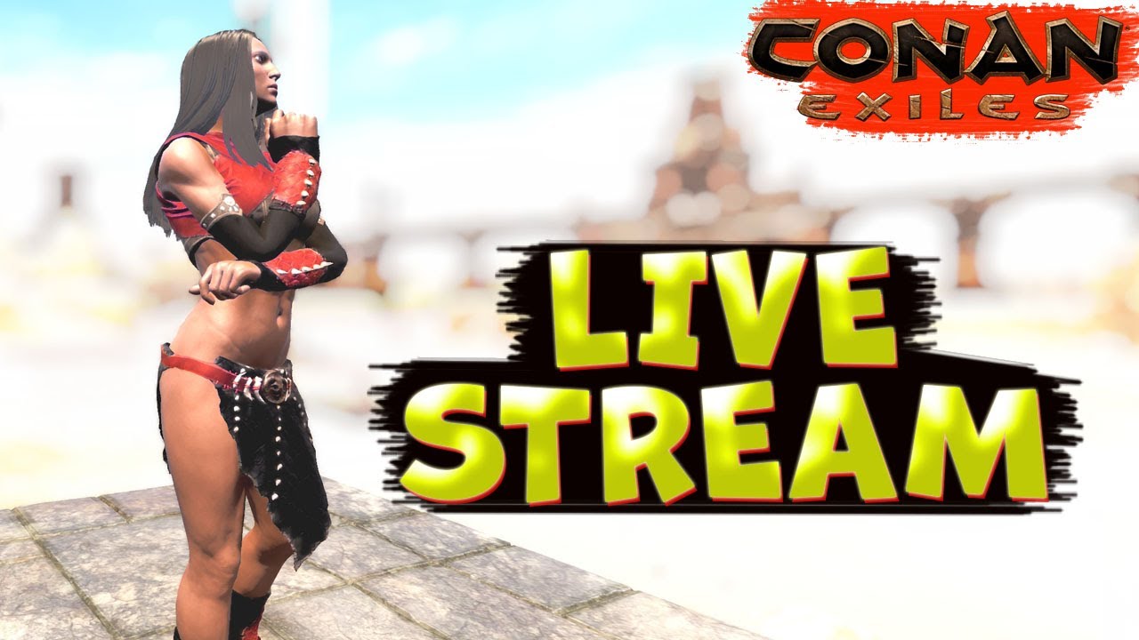 Conan Exiles СТАРТ ИГРАЕМ сервер TARTAR