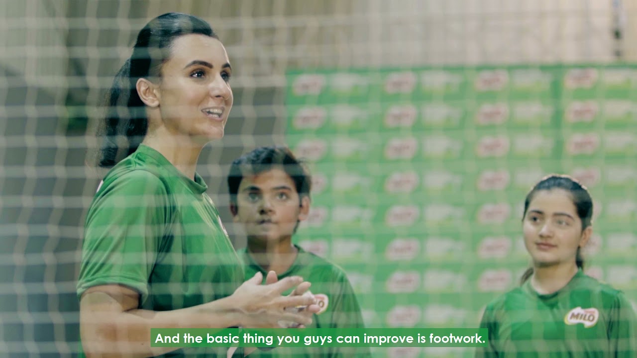 NESTL&Eacute; MILO BADMINTON CLINIC EP1