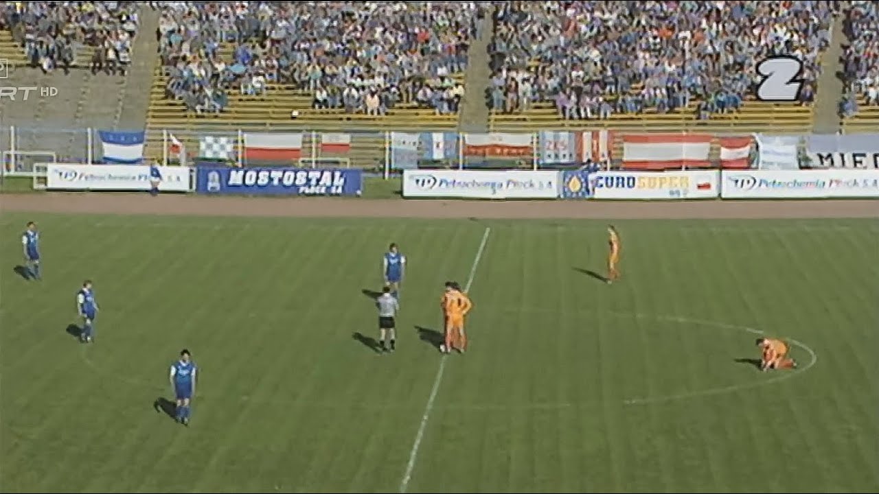Petrochemia Płock - Zagłębie Lubin 2:2 (6.05.1995)