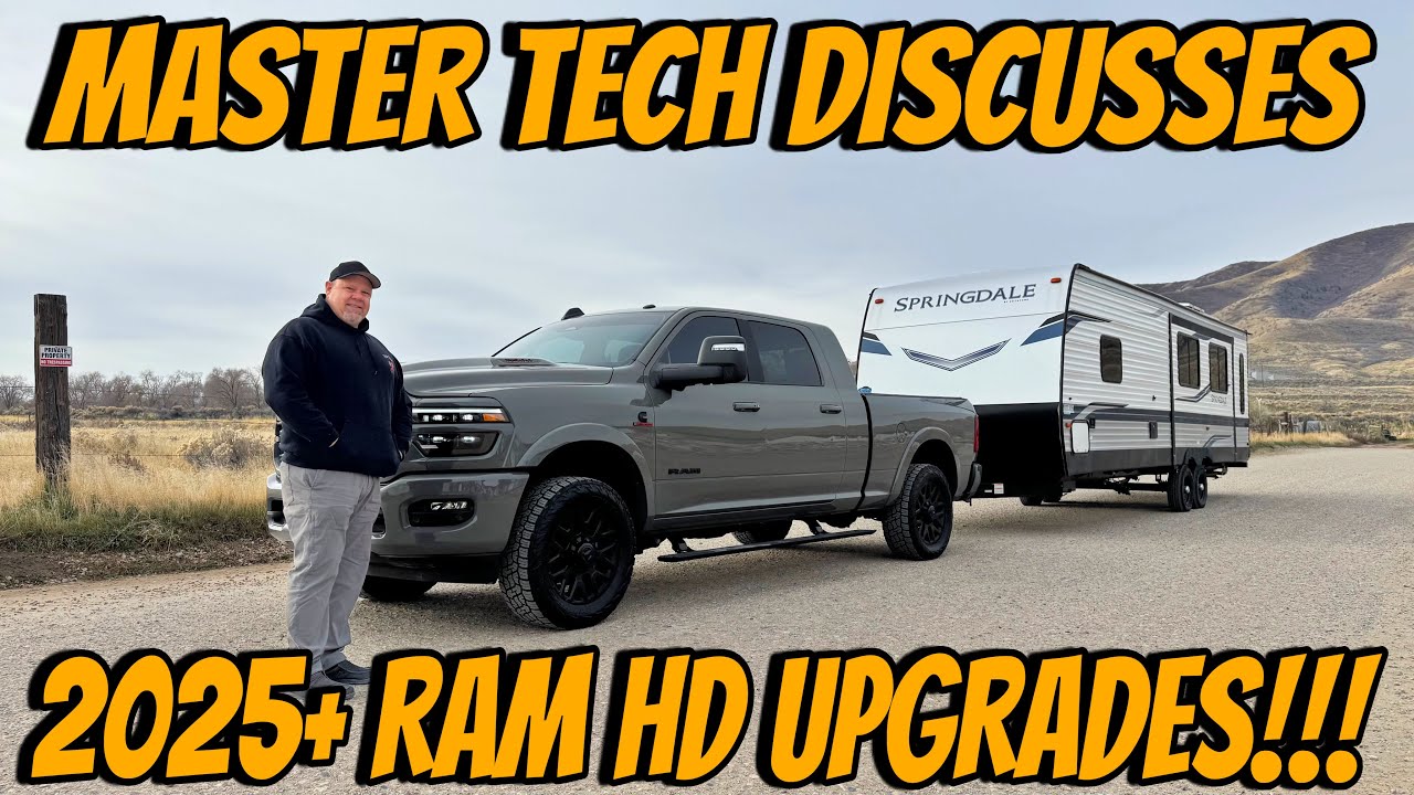 Специалисты Master Tech ответят на ваши вопросы по поводу двигателей Cummins RAM HD 2025 года вып...