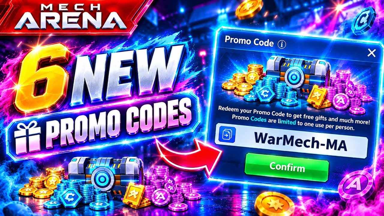 Mech Arena - 6 New Promo Codes Sept 2026 (A-Coins, Credit) #promocodes