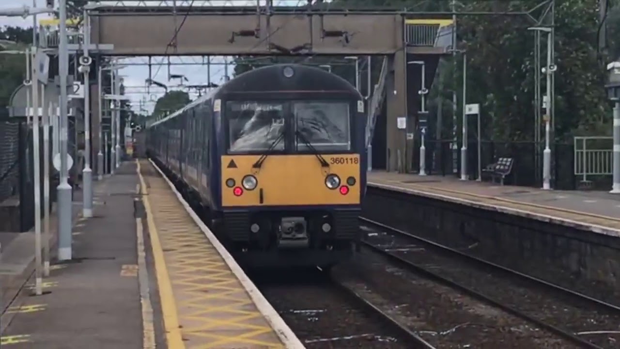 Trains at Hatfield Peverel & Kelvedon, Great Eastern Main Line, 01/08/20
