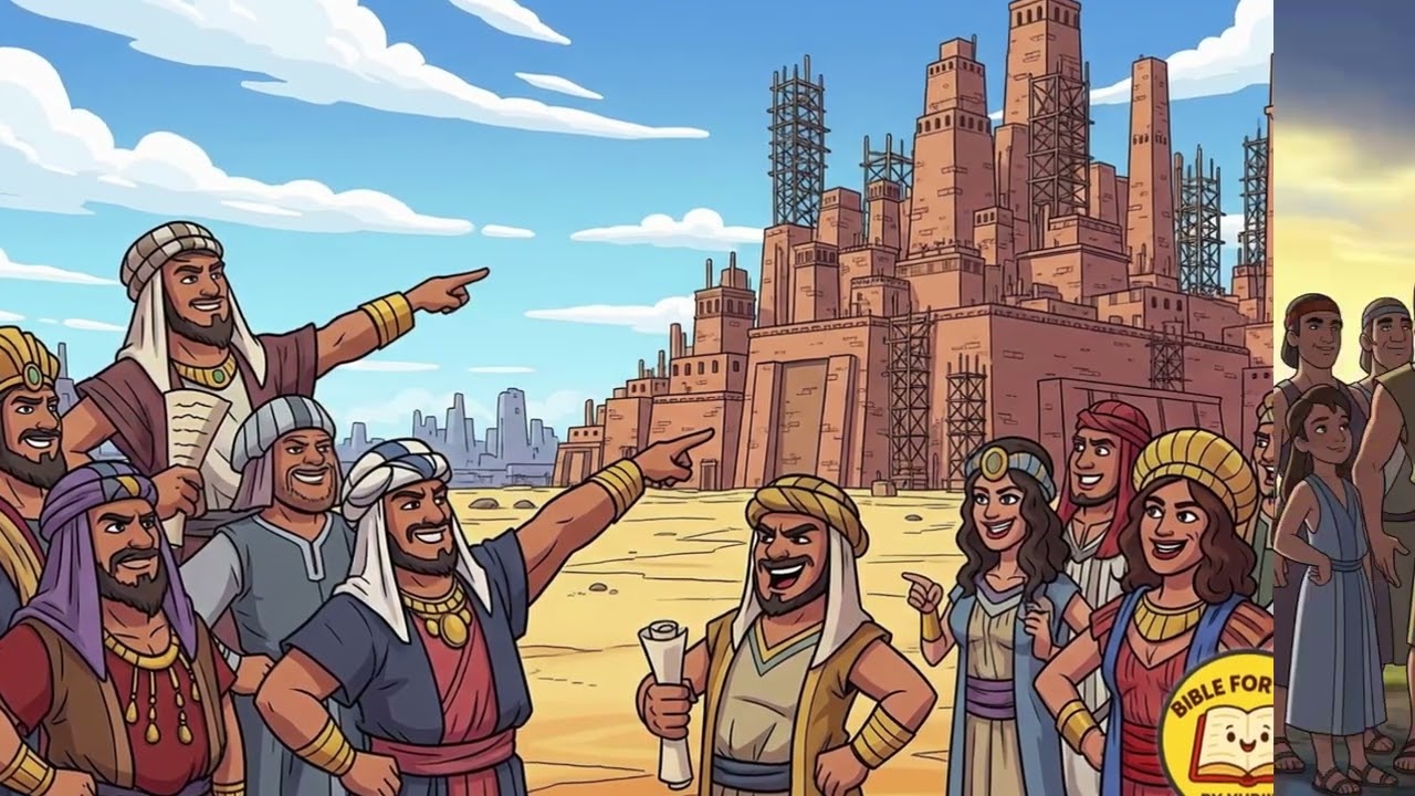 The Tower of Babel | Bible Song for Kids (#08)