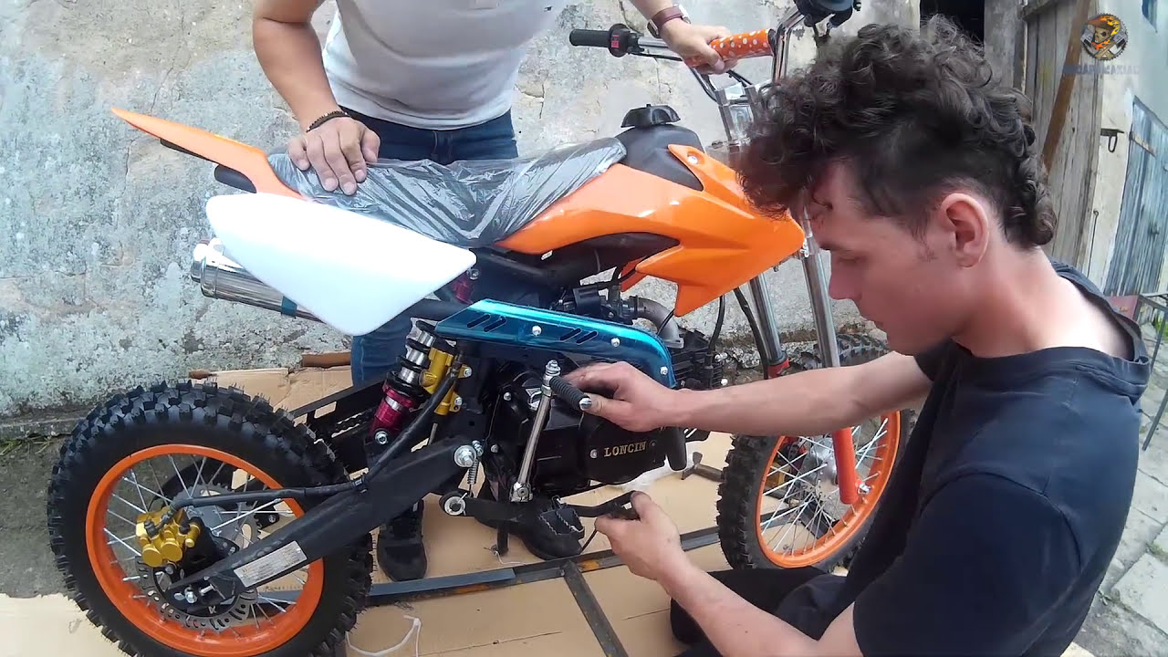 Unboxing LONCIN 125! składanie, pierwsze odpalenie i jazda