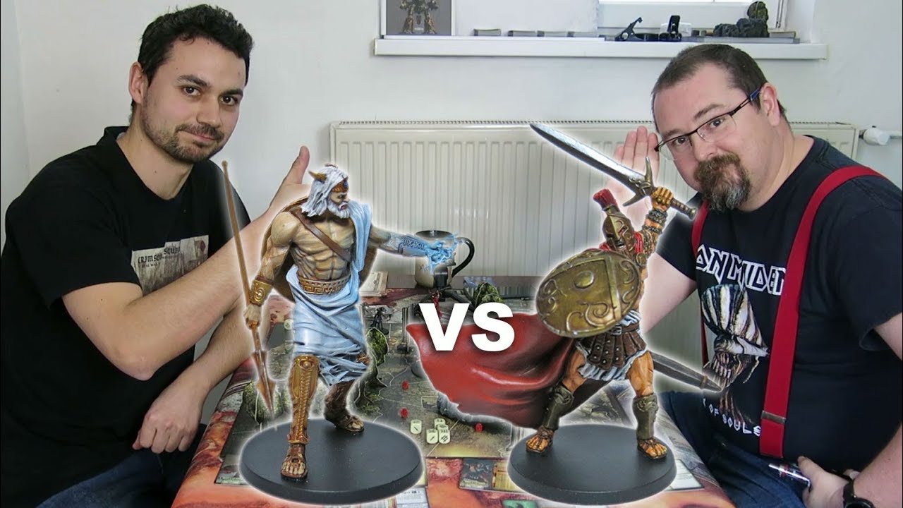 How to play Mythic Battles Pantheon (battlereport)