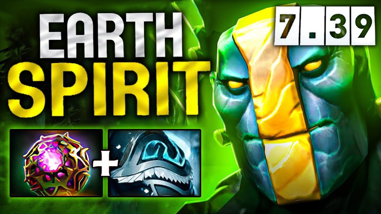 Insane Damage Earth Spirit 7.39 Patch🔥🔥🔥33Kills Comeback | Dota 2