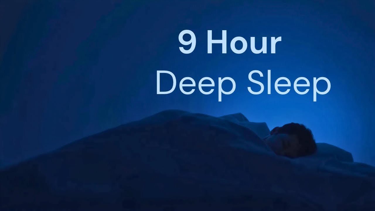 9 Hour Deep Sleep – Calm Ambient Music for Full Night Rest (Dark Screen)