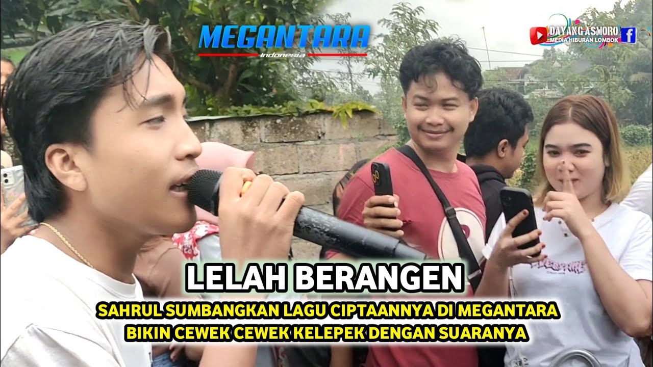 Masyaallah suaranya keren banget pemuda ini sumbangkan lagu ciptaannya lelah berangen di megantara