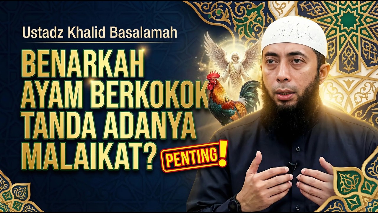 Rahasia Alam: Mengapa Ayam Jantan Menjadi Penanda Waktu Sholat Paling Akurat? Khalid Basalamah