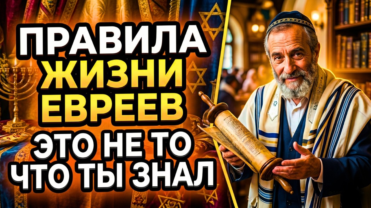 Они ЖИВУТ по этим правилам: Правила жизни Евреев, которые вас таки удивят.