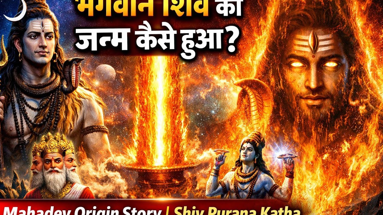 भगवान शिव का जन्म कैसे हुआ? | Mahadev Origin Story | Shiv Purana Katha