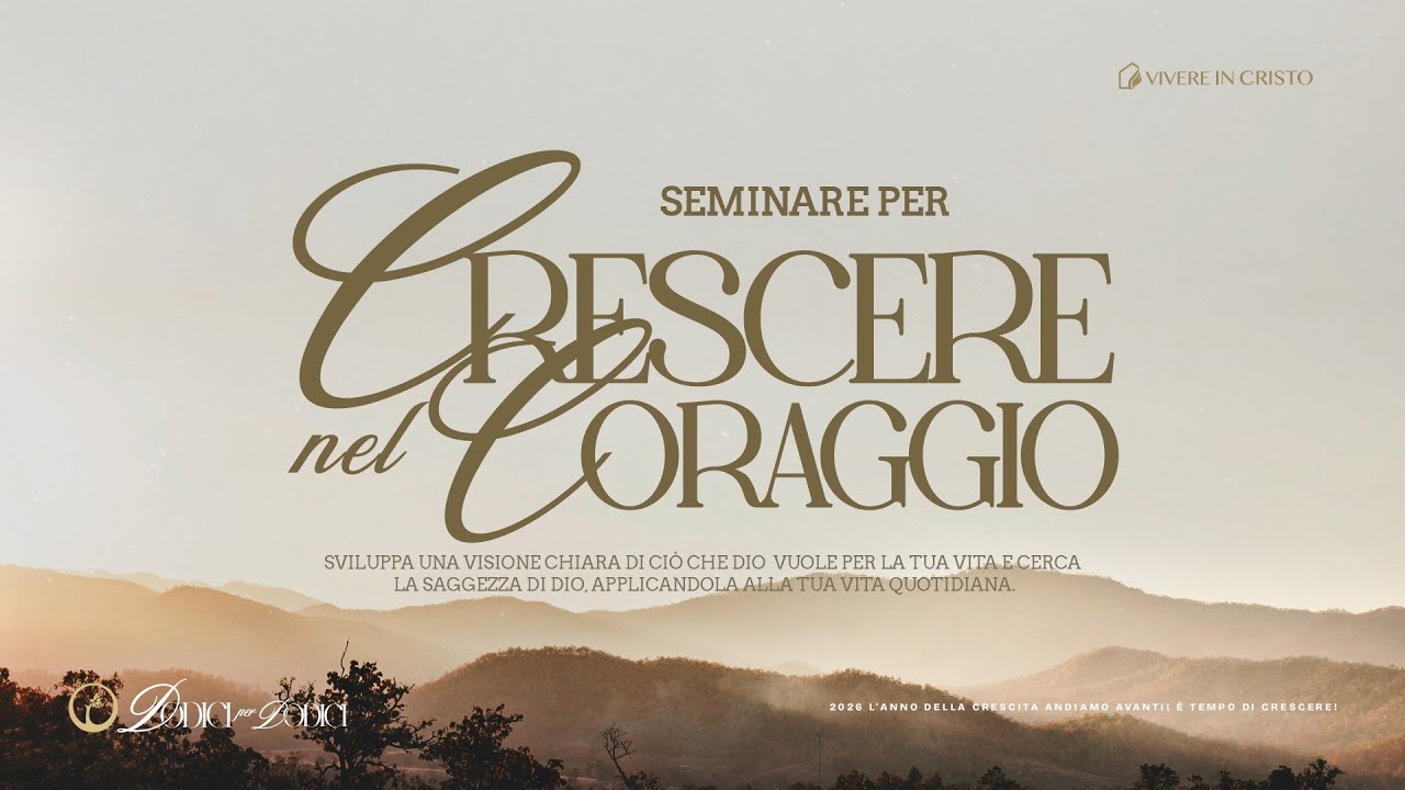 Seminare per Crescere nel Coraggio // Past. Derly Ribeiro