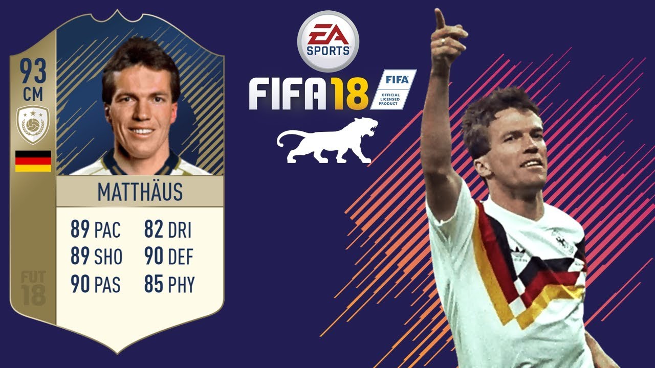 FIFA 18 | Matthäus 1990 PRIME ICON | VIRTUAL PRO LOOK A LIKE TUTORIAL