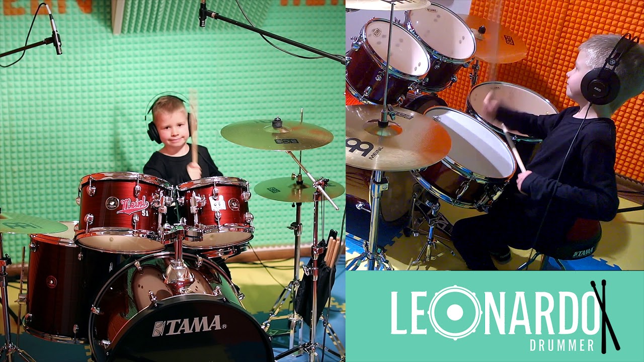 Siemacha - Gdy się Chrystus rodzi (5 years old drummer) - Kolęda - perkusja - Drum Cover by Leonardo