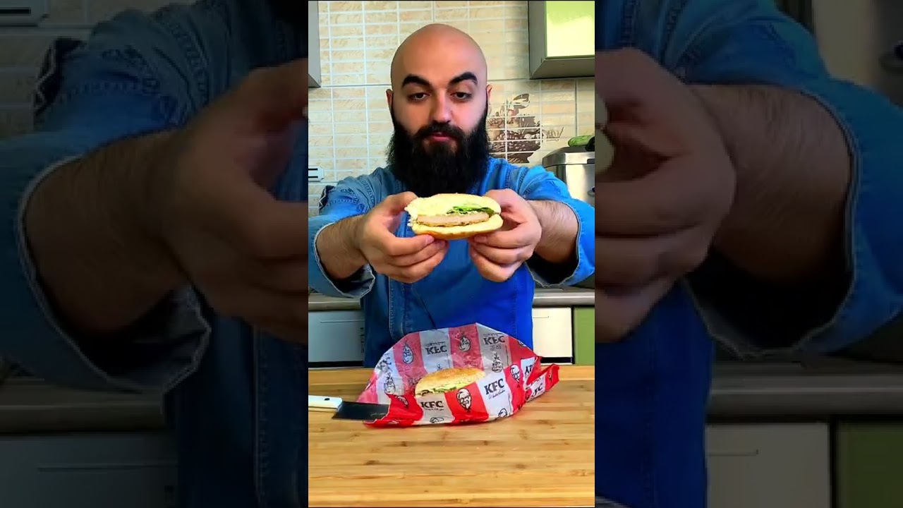 Новинка от KFC - Чикенбургер