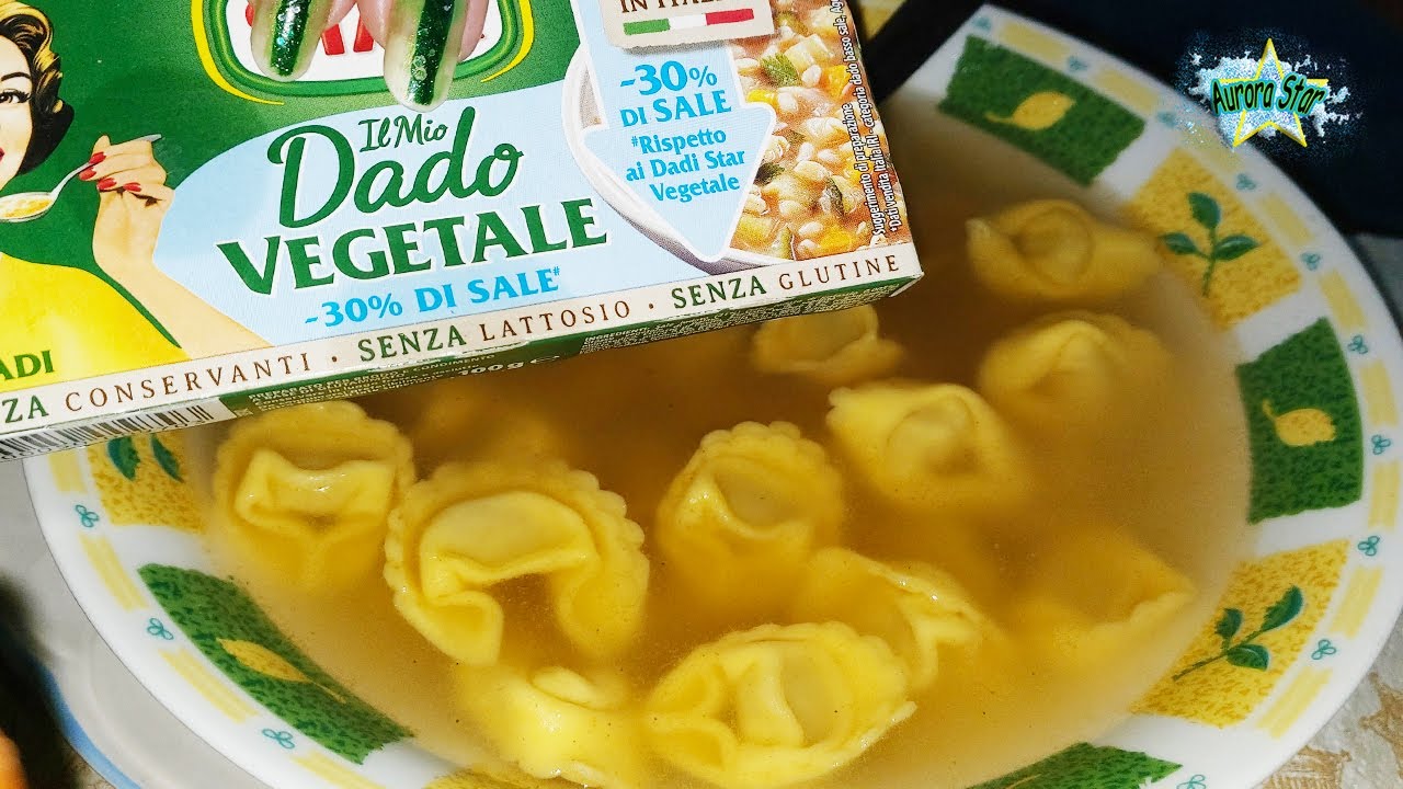 Come cuocere i tortellini in brodo con il dado vegetale