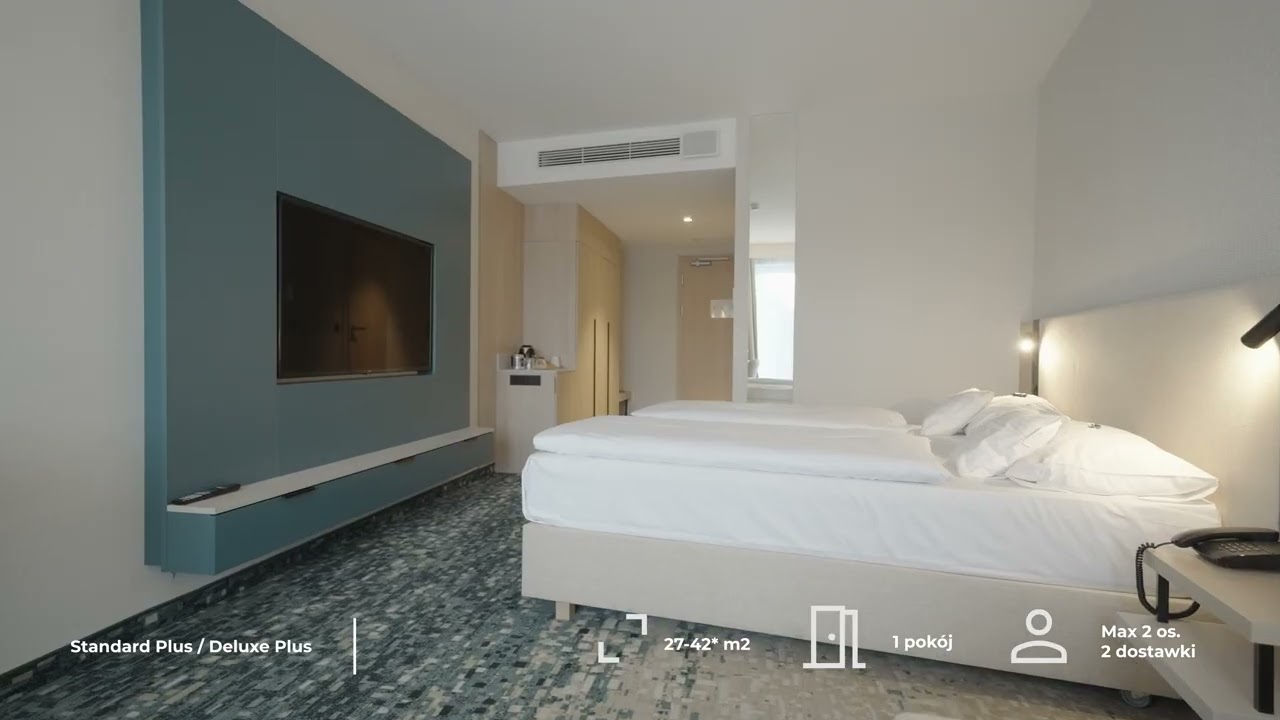 Pokoje Standard Plus i Deluxe Plus - Linea Mare Pobierowo